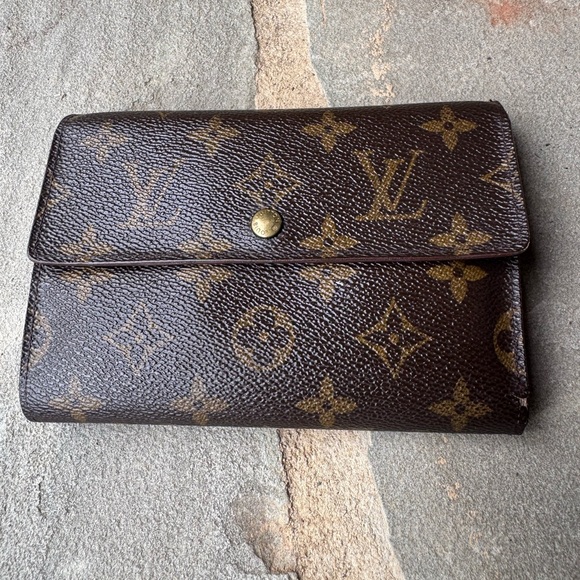 Louis Vuitton Monogram Etui Papiers Wallet With Insert - Picture 1 of 5